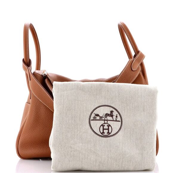 Hermes Lindy Bag Clemence 34 Brown - Picture 2 of 9